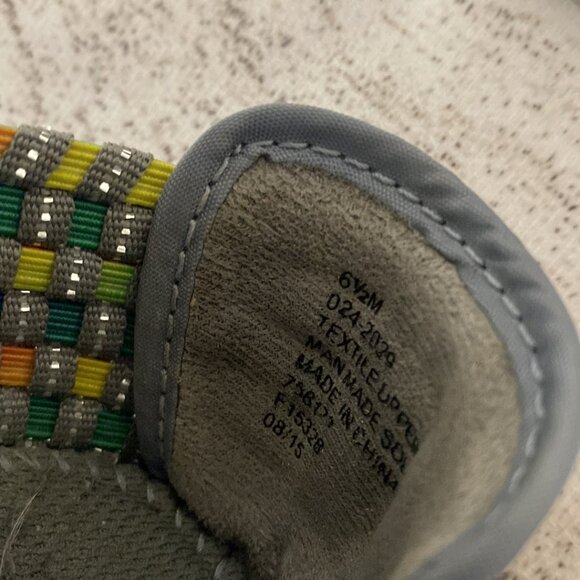 St. John's Bay Elastic Slip On Platform Mary Jane Shoes in Rainbow - Picture 10 of 10